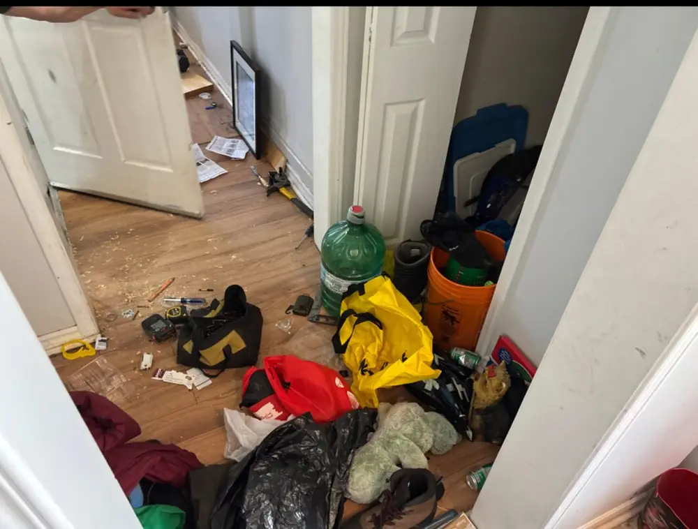 Hallway — before
